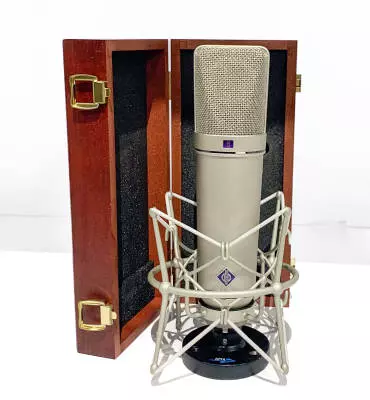 Neumann - U 87 Ai Set Large Diaphragm Condenser Microphone - Nickel 2
